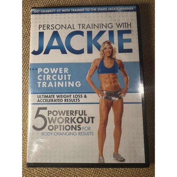2 Work Out DVDs --Jillian Michaels: Ripped in 30 & Personal Training w/ Jackie - Picture 2 of 6